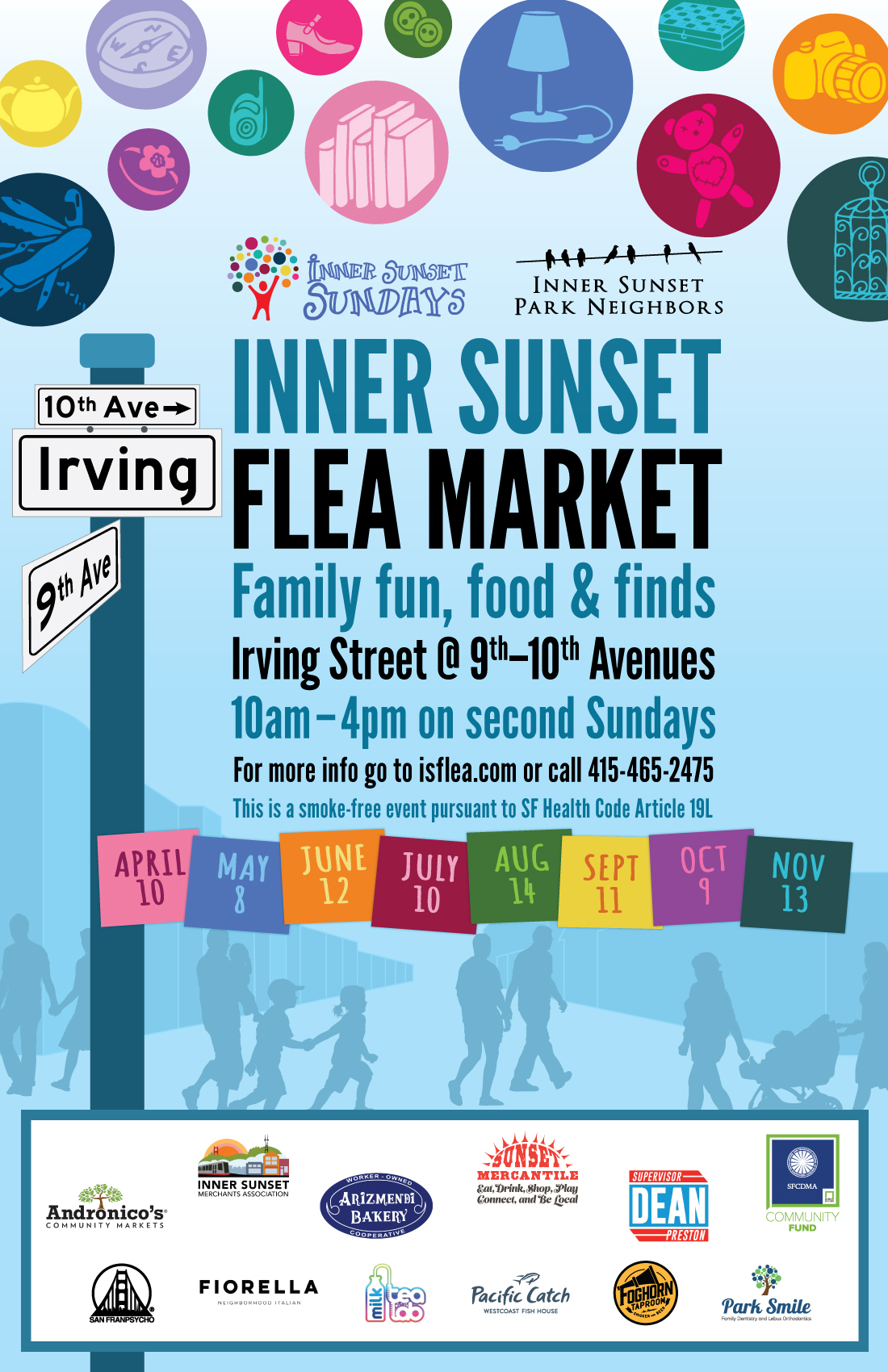Inner Sunset Flea Market poster