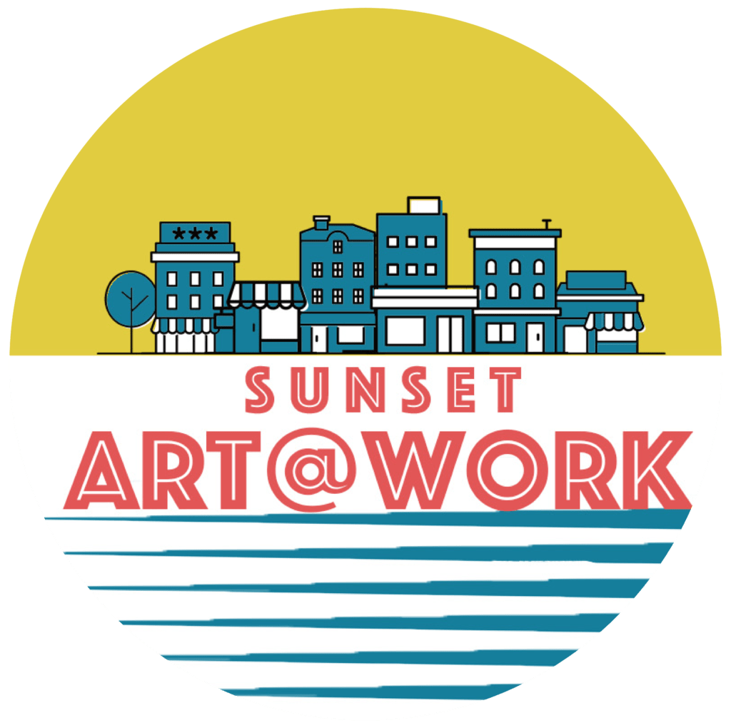 Sunset District's Art@Work Program Logo